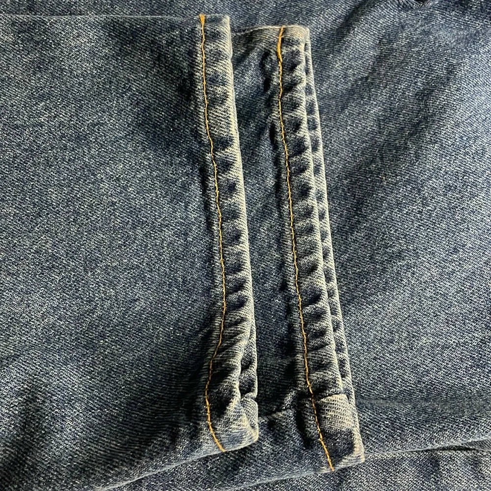 Men’s Carhartt B460 Relaxed Fit blue Jeans 36W x 32L